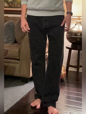 Levi’s 501 Original Fit Black Jeans